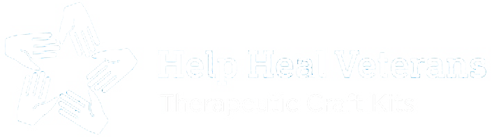 Help Heal Veterans white horizontal logo